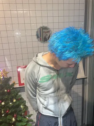 ショート カラー メンズ 👽KINA👽 派手髪🦖💖✨のヘアスタイル