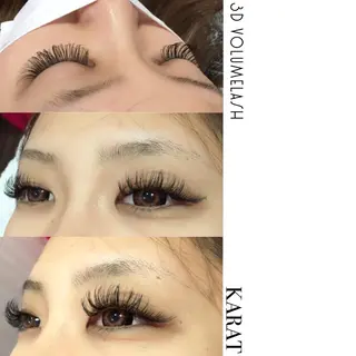 マツエク・マツパ ★KAEDE★伊勢崎 【KARAT】のマツエク・マツパデザイン