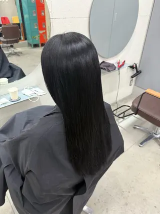 ロング カラー 佐々木 里紗のヘアスタイル