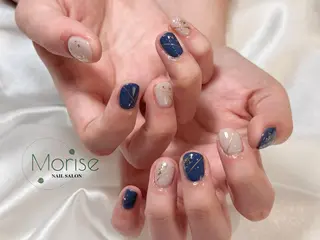 ネイル MoriseNail Jr研修💜はるかのネイルデザイン
