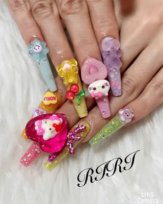 ネイル riri オーナーのネイルデザイン