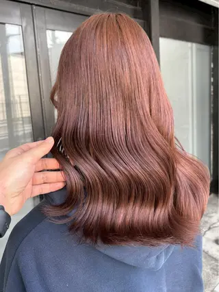 ロング カラー ハイトーン/韓国風/ 艶髪/吉祥寺のヘアスタイル