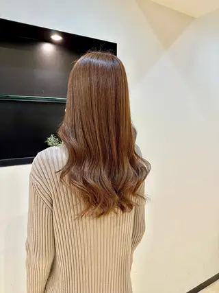 ロング 十場【髪質改善】 【ダブルカラー】のヘアスタイル