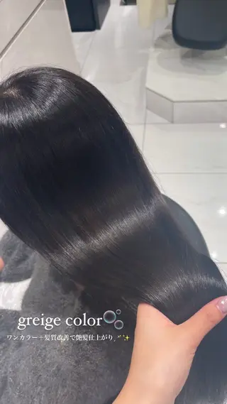 ロング mion🦋韓国ヘア 透明感カラー🫧のヘアスタイル