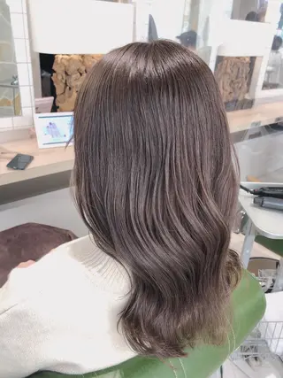 セミロング カラー 川口髪質改善ウルトワ 🌈毛島健樹🌈のヘアスタイル