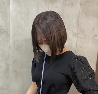 ミディアム カラー akari 🩵のヘアスタイル