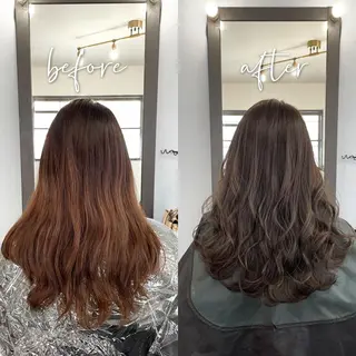 ロング カラー 【 DIPTH 】 代表コウキ🥇のヘアスタイル
