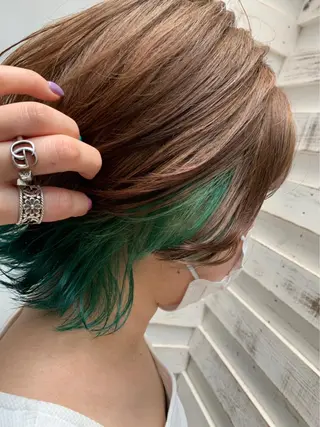 ミディアム 韓国ヘア🕊村上 ののこ🕊のヘアスタイル