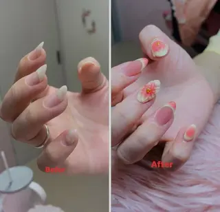 ネイル HandSnail 座間自宅ネイルサロンのネイルデザイン
