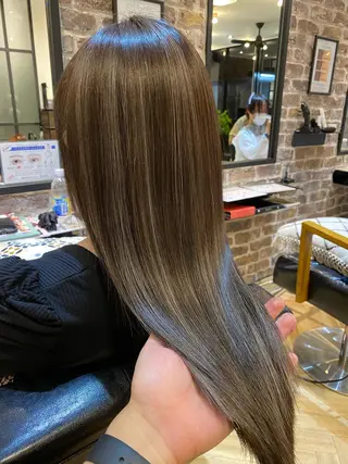 セミロング 大内田 凌馬のヘアスタイル