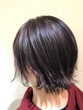ショート カラー パーマ ヘアアレンジ 【ツヤ髪美容師】 ツダケイスケのヘアスタイル