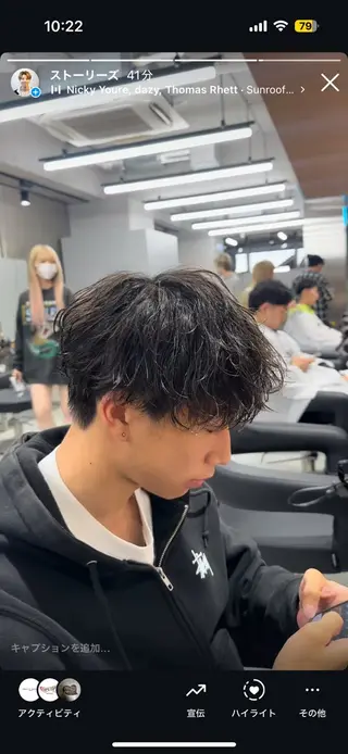 パーマ メンズ 🔥 メンズ 特化🔥RAIのヘアスタイル