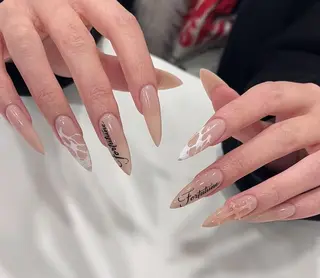 ネイル By moonネイル 🌷ワンホン/韓国風のネイルデザイン