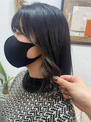 ミディアム カラー 🪭risa 暖色/レイヤー🪭のヘアスタイル