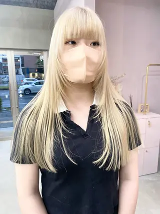 ロング 前橋 姫奈のヘアスタイル