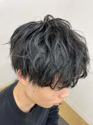 ショート メンズ トレンド透明感カラー ☘️大貫 昂涼🐹のヘアスタイル