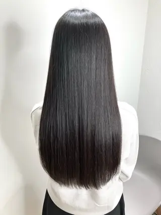 ロング 髪質改善/艶カラー 縮毛矯正/みほのヘアスタイル