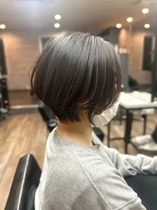 ショート カラー 🗻飯田誠也🗻 カットカラー得意のヘアスタイル