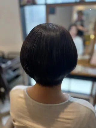 ショート カラー 🖤みらい🖤 カットモデル様募集中のヘアスタイル