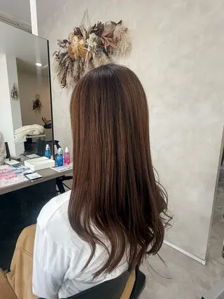 ロング Rina/ガーリー/ 透明感カラー🪄♡のヘアスタイル