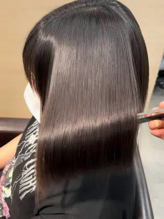 ミディアム パーマ 🌈髪質改善特化🌈 縮毛矯正/原口純平のヘアスタイル