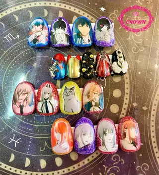 ネイル CROWN プライベートサロンのネイルデザイン