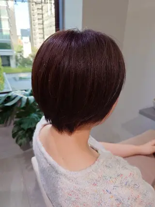 ショート 東梅田/美髪矯正/ 大貫一輝のヘアスタイル