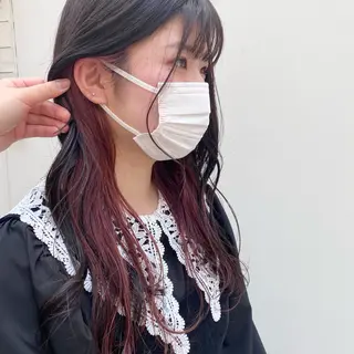 ロング カラー 🪭risa 暖色/レイヤー🪭のヘアスタイル