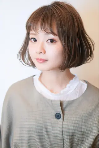ショート カラー パーマ ディレクター ノナカのヘアスタイル