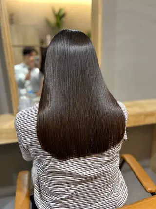 ロング 神戸ボブ✂️ ioe三宮/田 伸佳のヘアスタイル