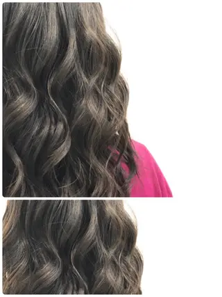 セミロング カラー 白井 秀太郎のヘアスタイル