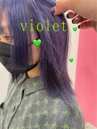 ミディアム カラー 新宿駅近♡個室 ♡関口三都季🌜のヘアスタイル