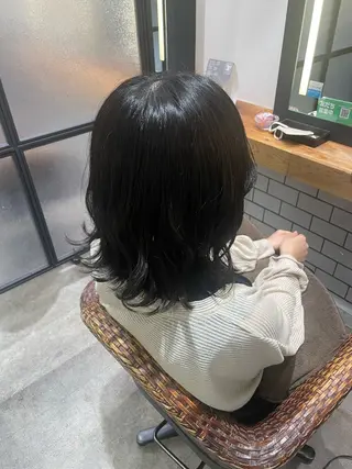 ミディアム カラー 暖色カラー🤎Red Neo meiのヘアスタイル