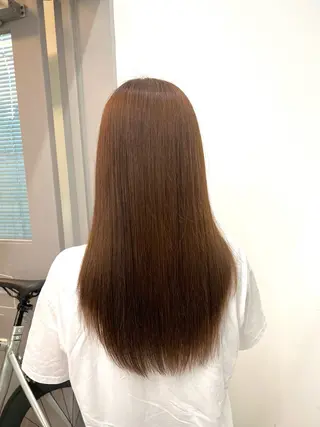 ロング カラー Ami ブリーチ/ハイトーンのヘアスタイル