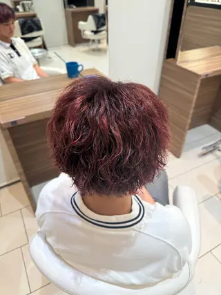 ショート 🎀ブリーチ/メンズ ひより🎀のヘアスタイル