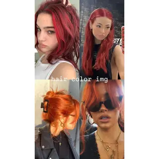 カラー 熊取谷 茉那のヘアスタイル