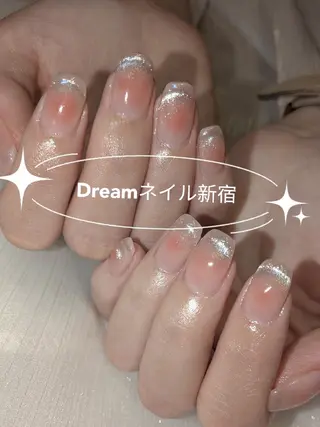ネイル フィルイン・深爪矯正 長さ出し🎀のネイルデザイン
