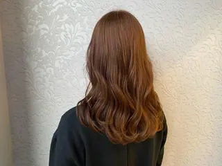 セミロング カラー 顔周りカット/透明感 カラー🤍大塚蛍のヘアスタイル