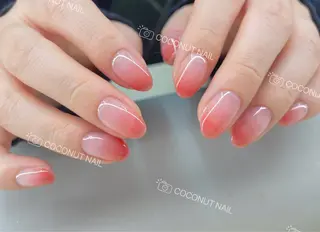 ネイル 神田 ココナッツのネイルデザイン