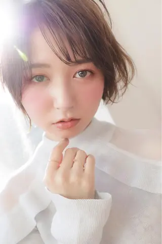 ショート Hikaru Takahashiのヘアスタイル