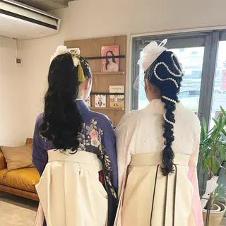 HARE 川崎晴佳のヘアスタイル