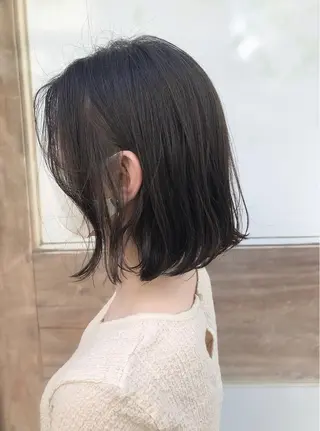 ミディアム カラー 渋谷/韓国風 西原直樹のヘアスタイル