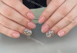 ネイル 神田 ココナッツのネイルデザイン