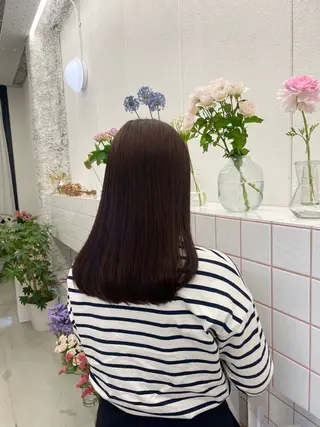 カラー 山下 悠月のヘアスタイル