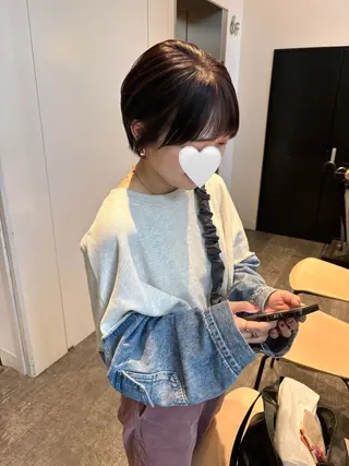 ショート mao | 柔らか艶カラー🫧のヘアスタイル