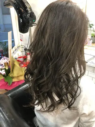 ロング 橋本 敬介のヘアスタイル