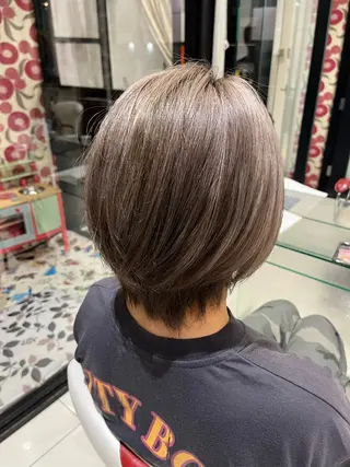 カラー メッセのみ受付 うえはらのヘアスタイル