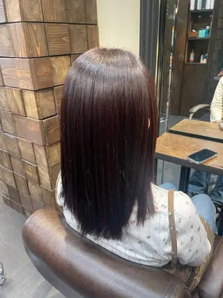 ミディアム カラー MINX 野村実莉 カット/パーマのヘアスタイル