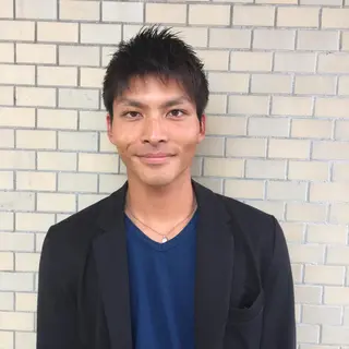 ショート メンズ ハットリ ユウイチのヘアスタイル