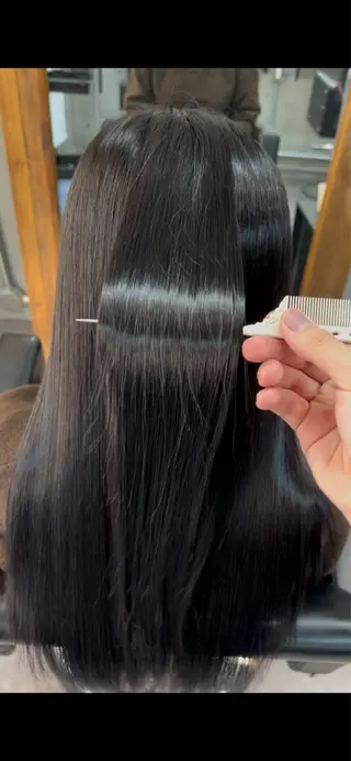 ロング 🫧髪質改善 縮毛矯正特化🫧中西のヘアスタイル